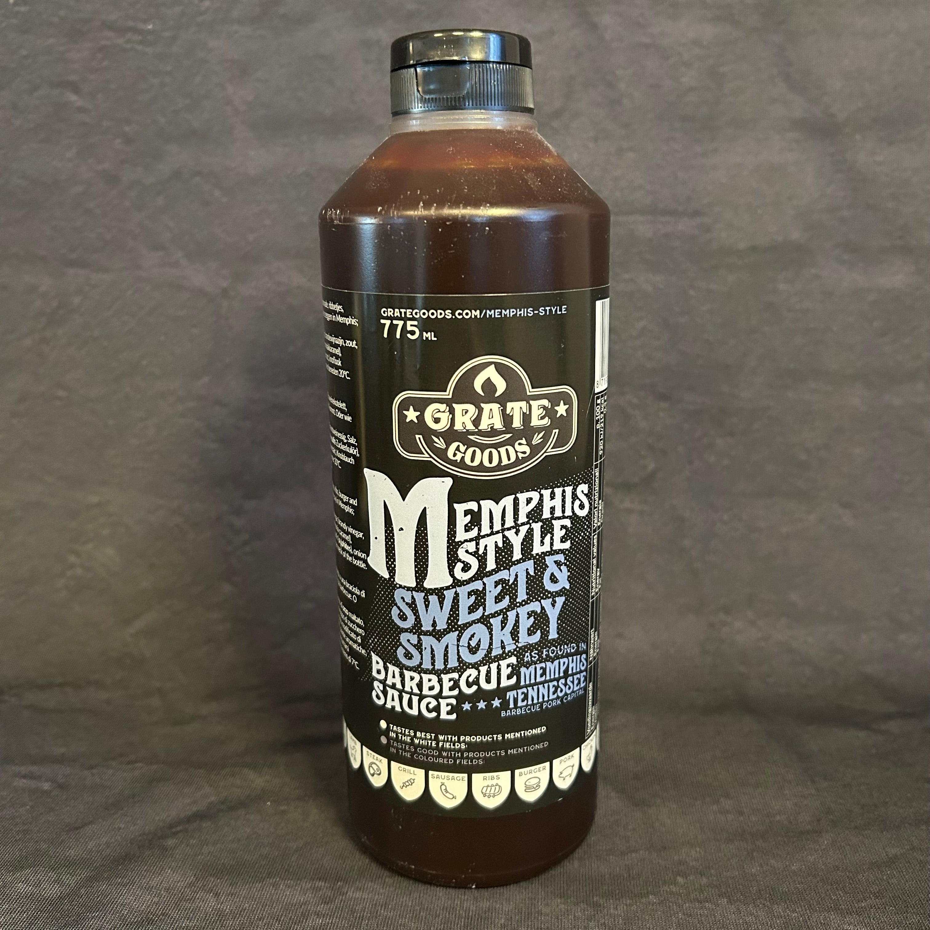 Memphis style sweet and smokey sauce 755 ml