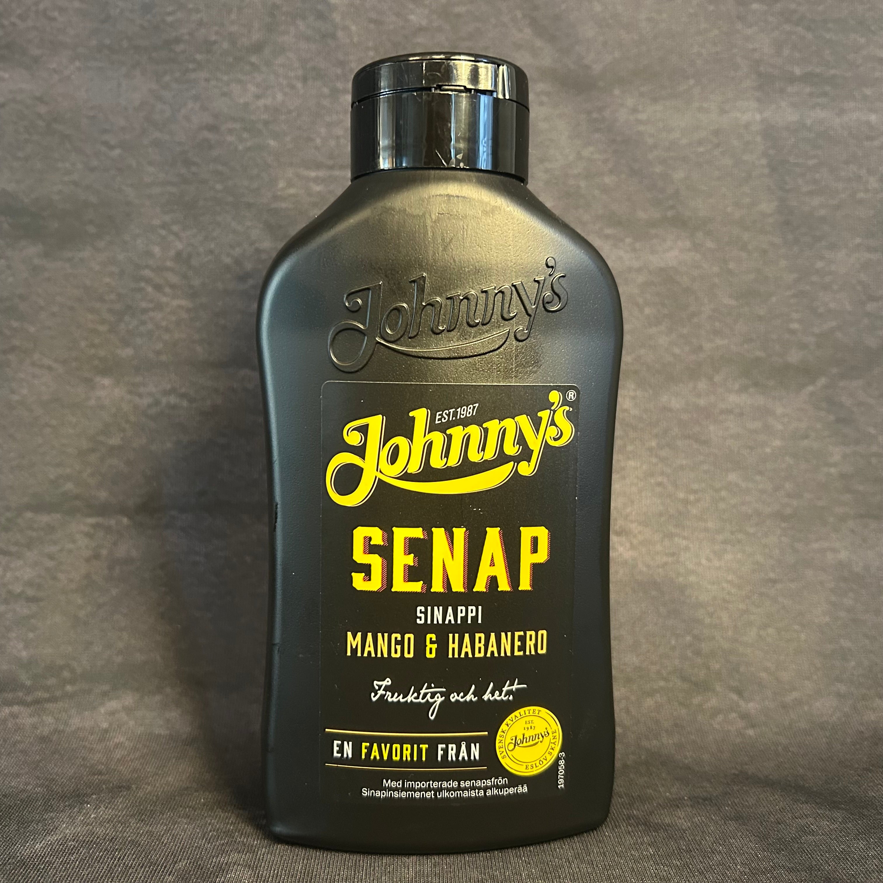 Johnny's Mango & Habanero Sennep