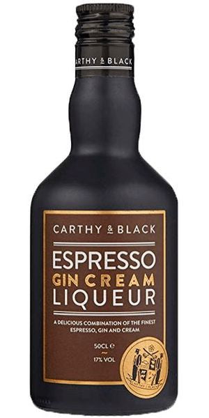 Slingsby Espresso Gin Cream Liqueurs called Carthy & Black