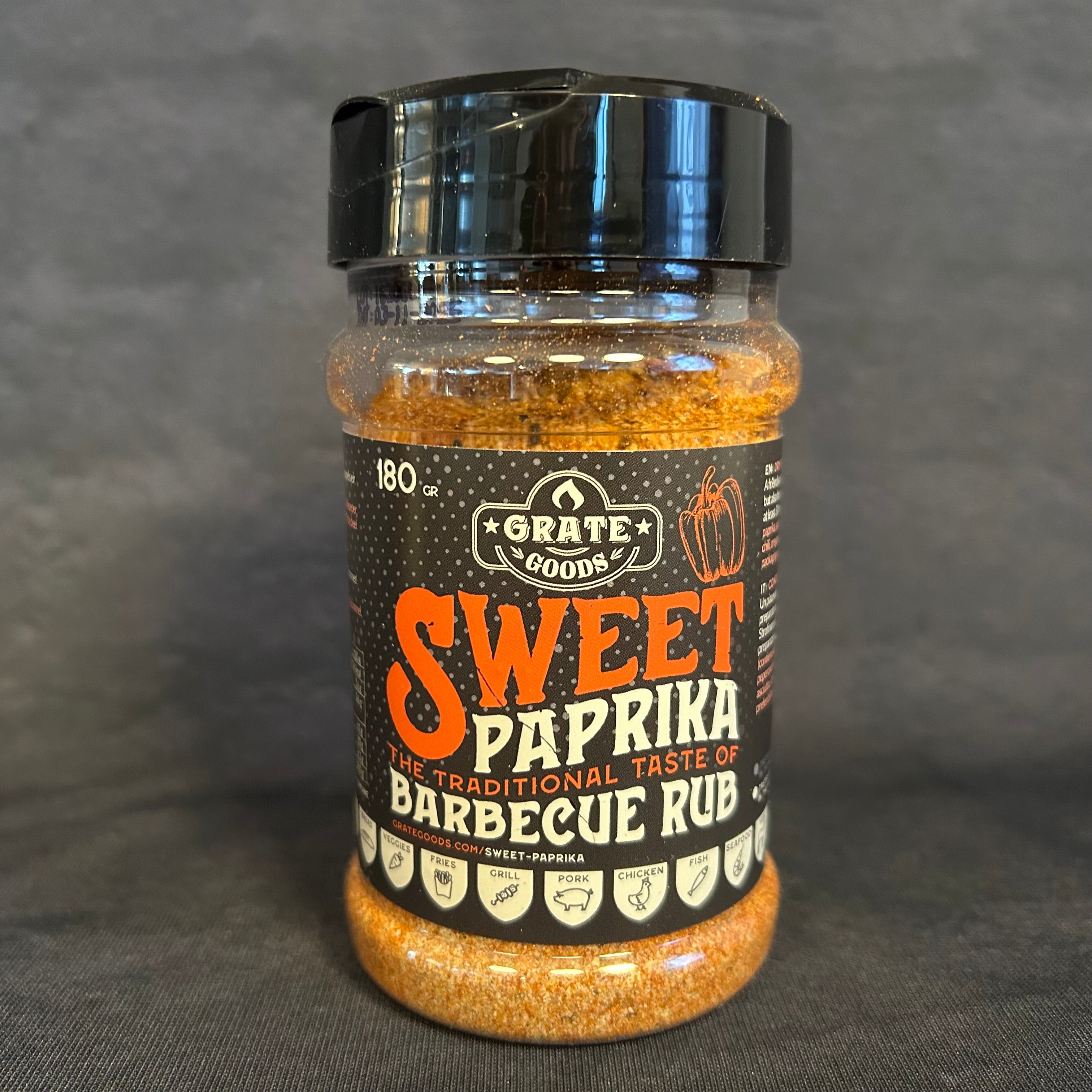 Sweet paprika rub 180 gram