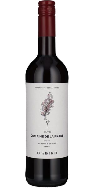 Oddbird, Domaine de la Prade, Merlot & Shiraz,Liberated from alcohol